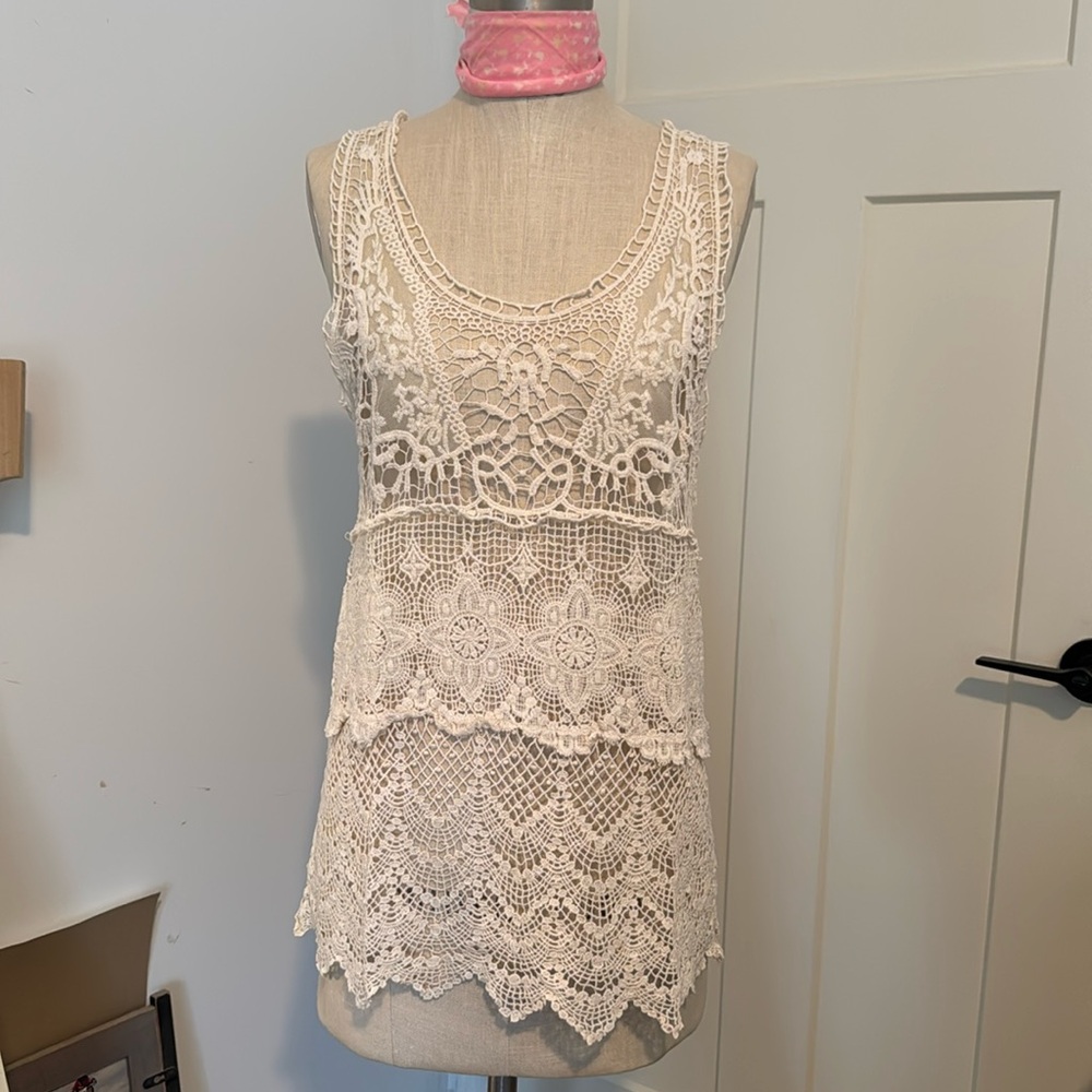 Crochet tank